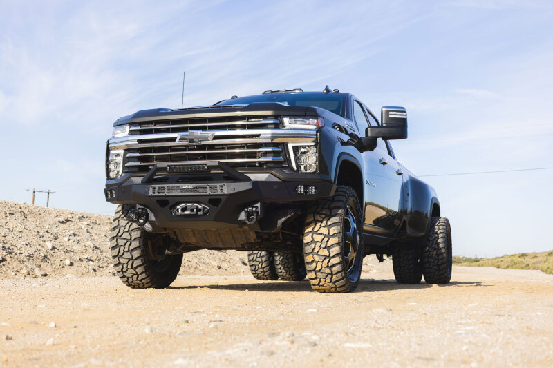 Chevrolet Silverado 2500 Front Bumper - DV8 Offroad - Spec Series - Micro-Texture Black - `20-`23